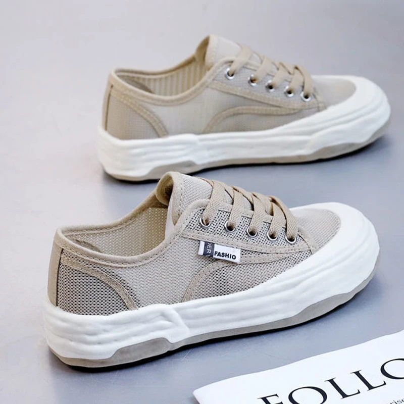 Canvas Leather Platforms Shoes Women Chunky Sneakers Fashion Shoes Women Shoes Wome