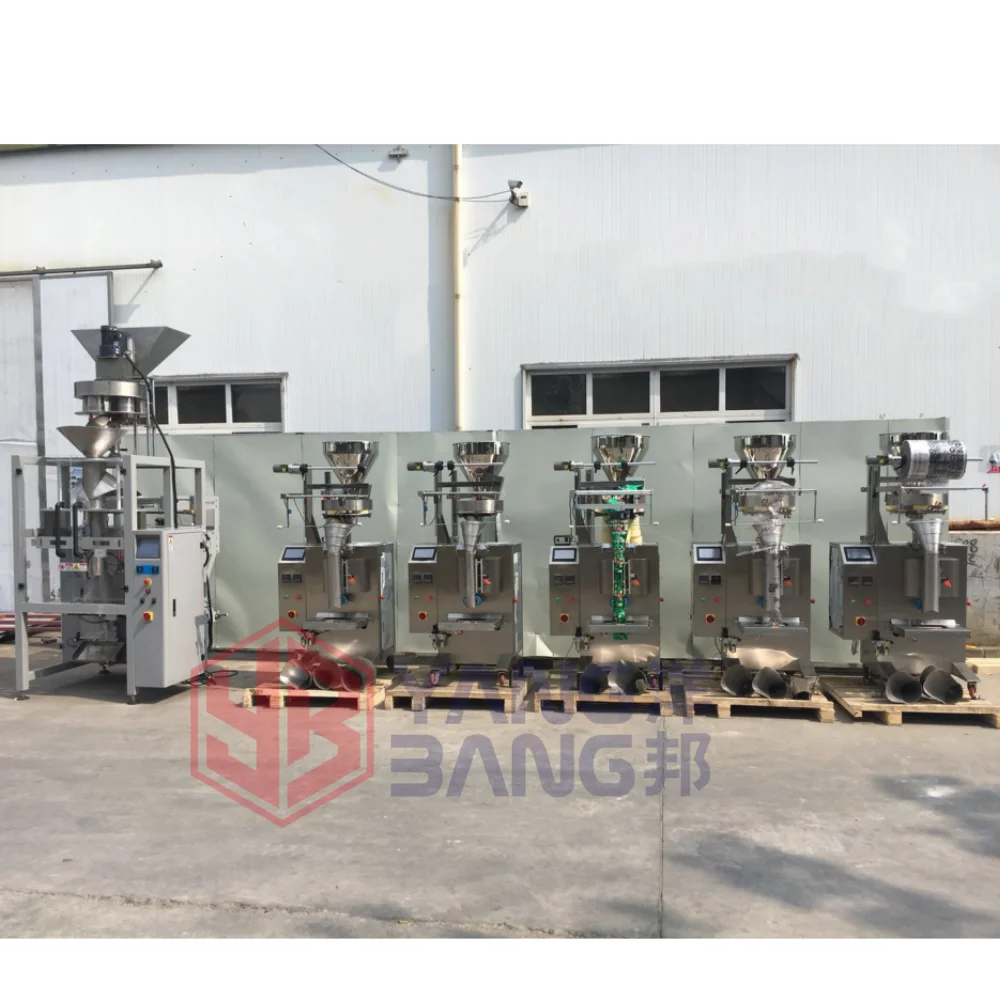 YB-300K Economical 50g-1kg Granules Beans Salt Sugar Packing Machine with Volumetric Cup Filler