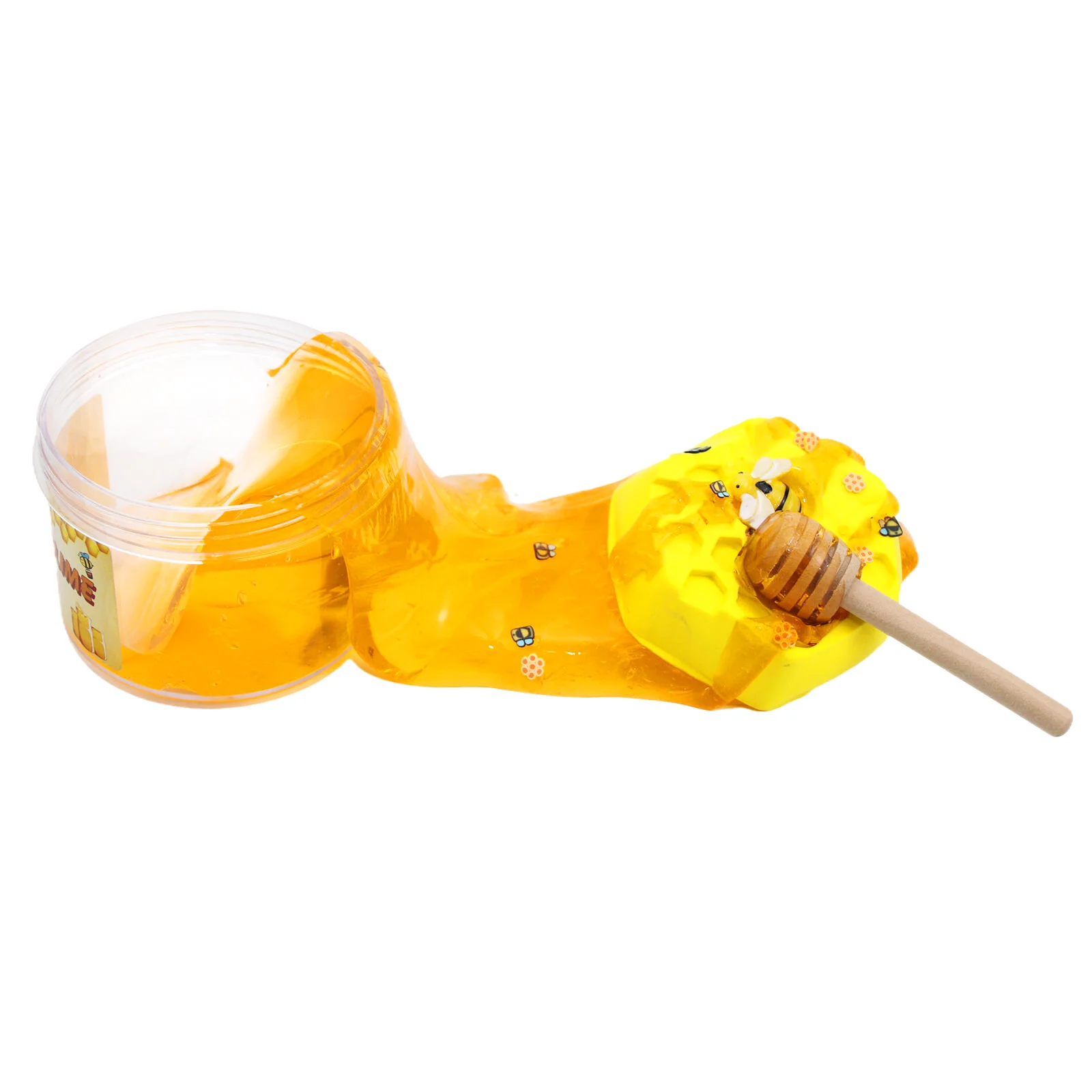 TS 200ml DIY Kids Making Kit Educational Toy Butter Crystal Mud Play dough Non-toxic Bee Honey Slime Kit