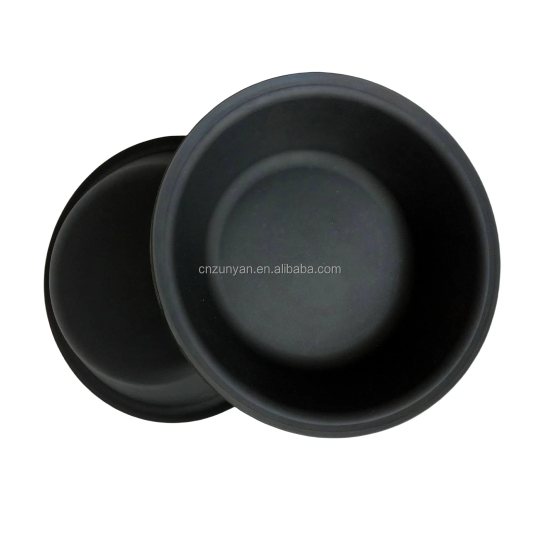 Black Fabric Reinforced Rubber Rolling Diaphragm Cups Brake Rubber Diaphragms