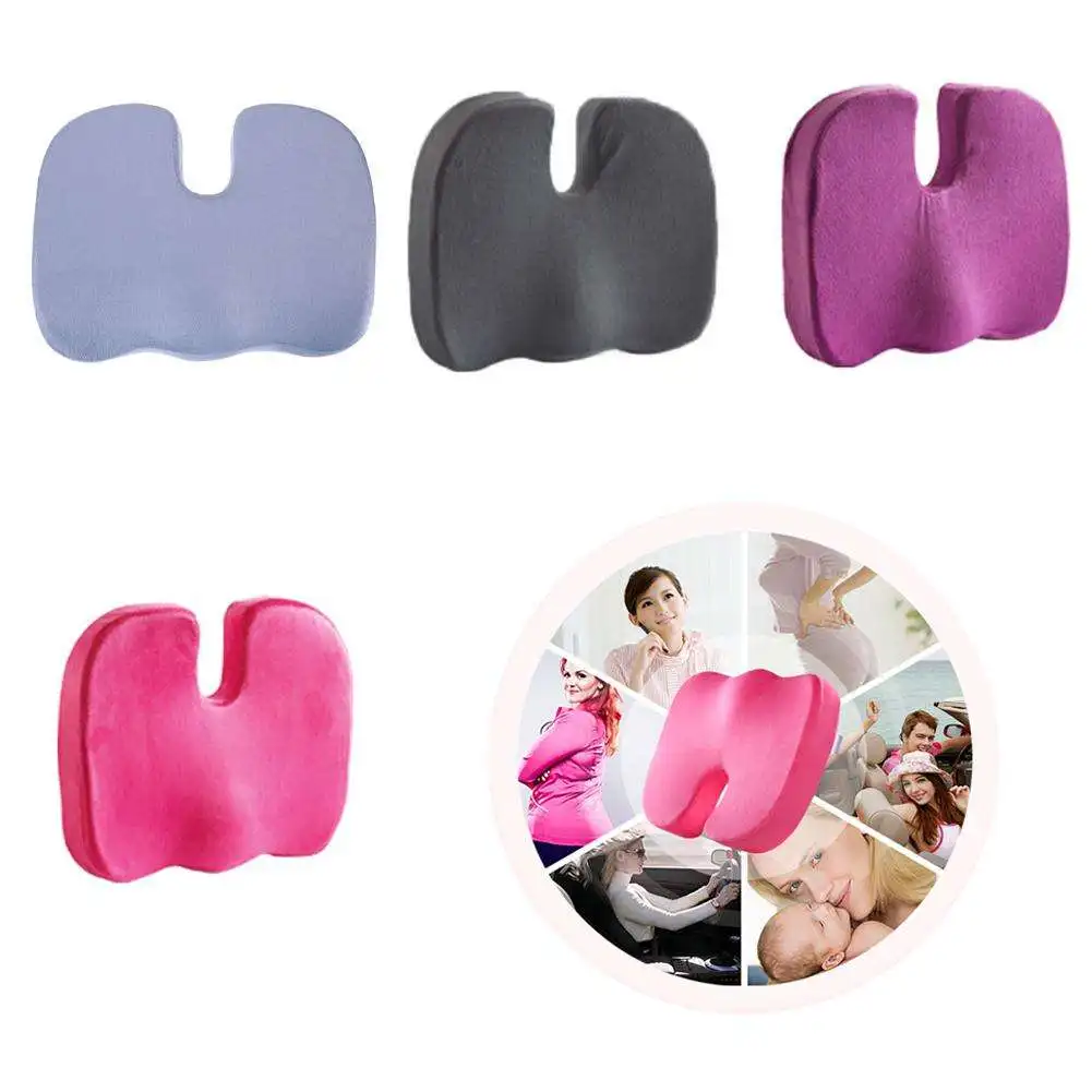 LIANDA BC-001 Wholesale Customized Cooling Gel Office Chair Orthopedic Seat Memory Foam Cushion Pad Pillow