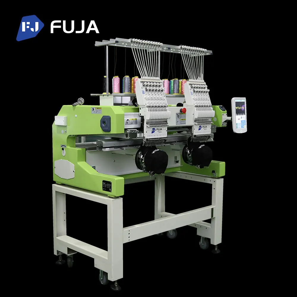 Автоматическая вышивальная машина с 2 головками рубашки 12 15 игл две головки компьютеризированная цена