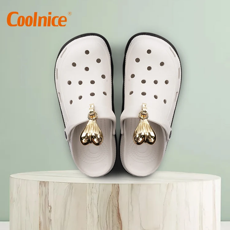 Eggs Shoe Charm Novelty Nuts Funny Shoe Accessory Decoration Charms Balls For Slippers Decorative Shoe Buckle