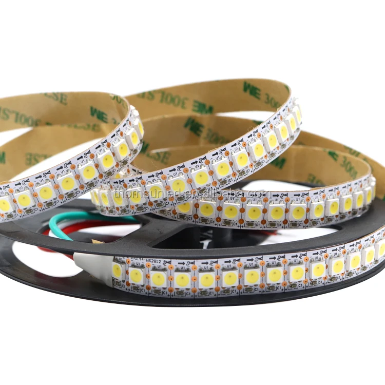 
Non-waterproof ip20 led strip smd5050 sk6812 6500k 144 pixel indoor led strip light 
