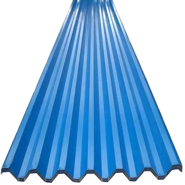 Corrugated prime ppgi PVDF DX51D color coated roofing sheet upvc corrugated roof sheets price per sheet