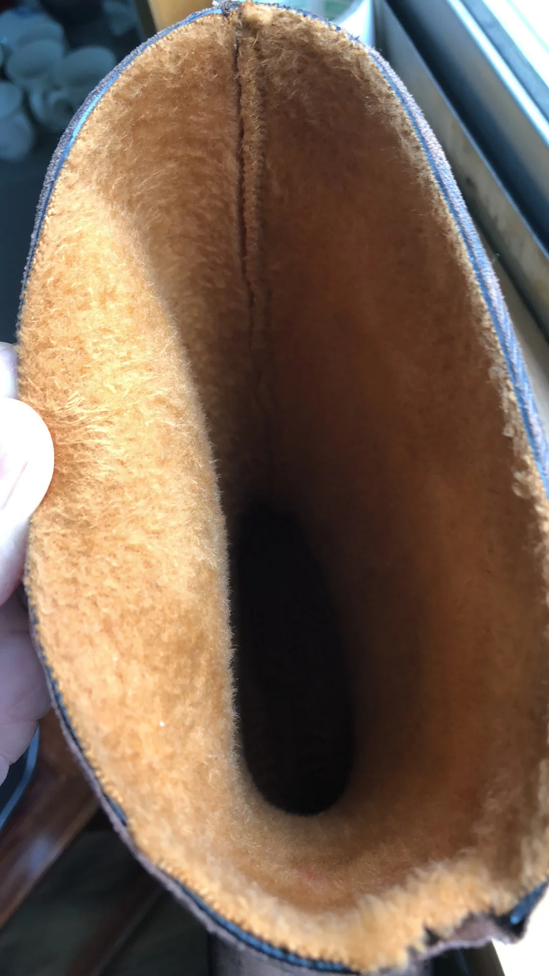 
warm Internal Lining With fur For PVC rain Boots 