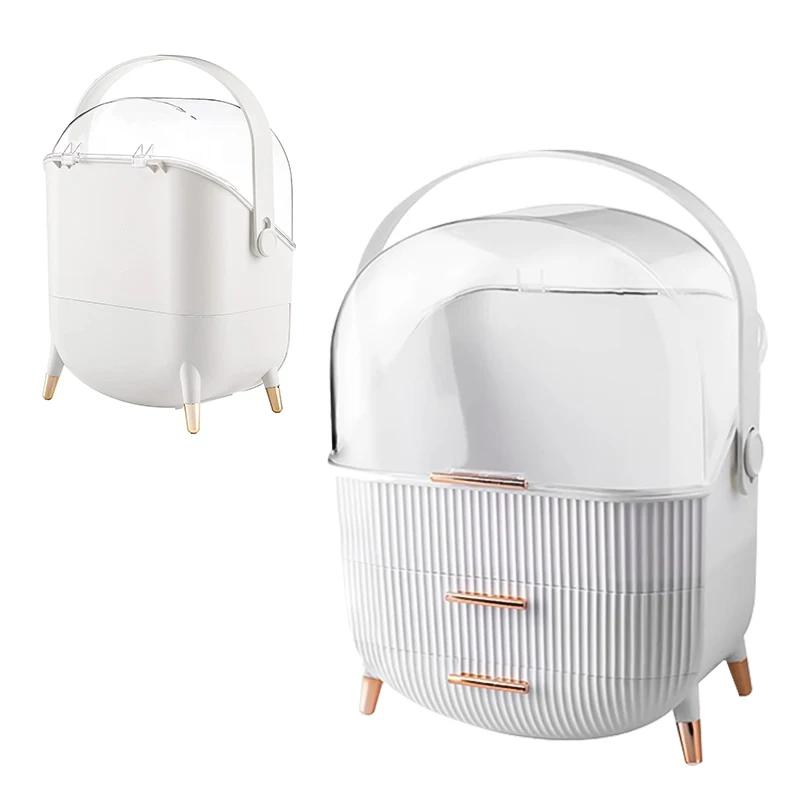 Box Desktop Organizer Drawer Makeup Organizer Stackable Jewelry Container Large Size House Storage Gf207