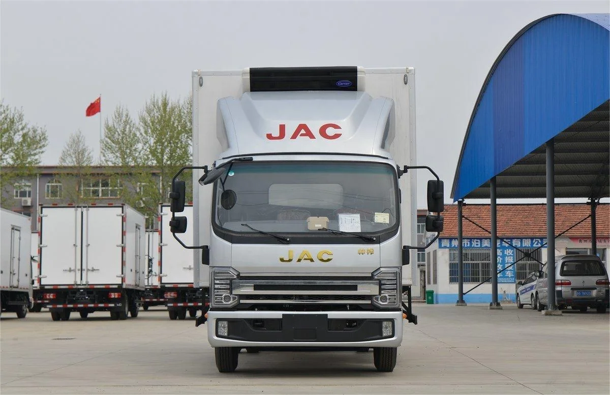 JAC Новый морозильник 4x2 грузовик легкий рефрижераторы