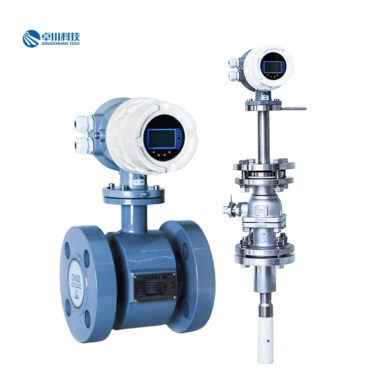 Apure Flowmeter Electromagnetic Acid Electromagnetic Flow Meter Magnetic Flow Sensor