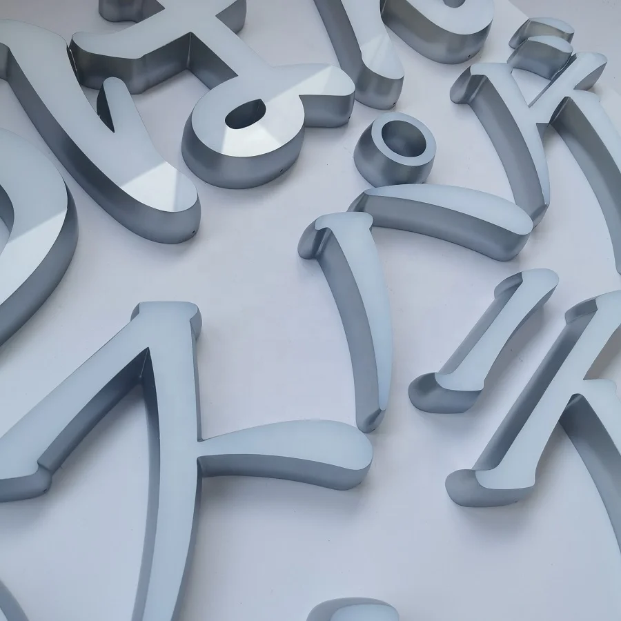 Skyseen 3D светодиодный акриловый знак для помещений наружная марка Заводская