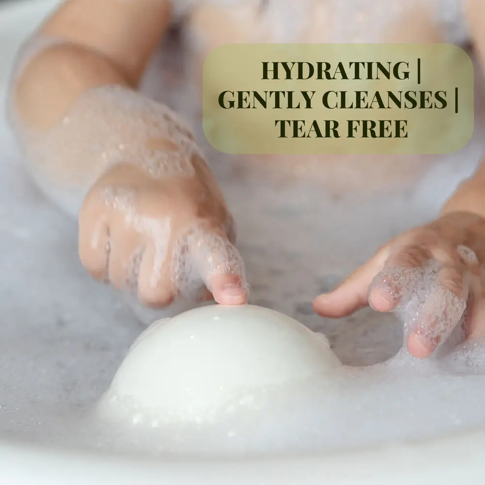 QQLR 2-in-1 shampoo and body wash for babies Moisturizing Skin care Natural organic safety baby Body Wash