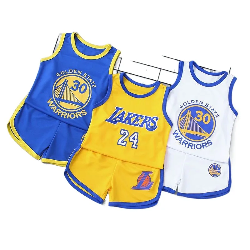 Boys Clothing Suits Team Uniforms Outdoor Sportswear Short Sleeve Jerseys for Summer