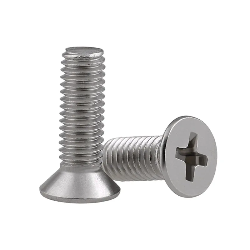 Din965 Stainless Steel Flat Csk Head Machine Screw M3 M4 M5 M6 M8