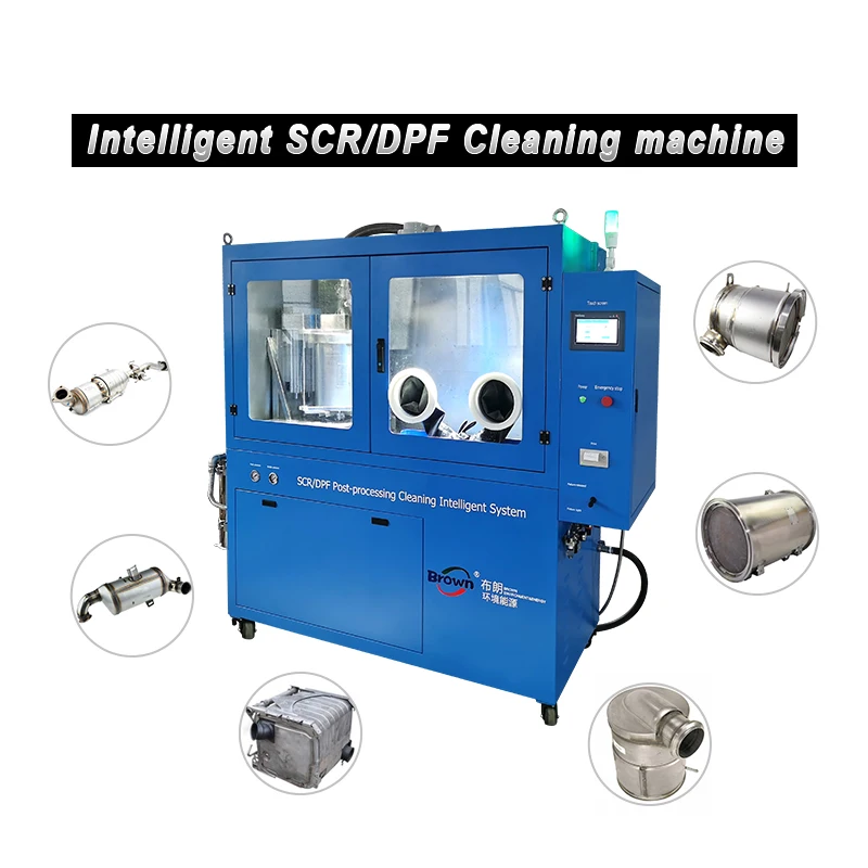 car catalytic converter recycling machine dpf cleaner machine