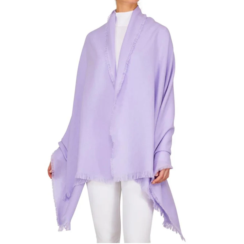 Wholesale AW woven soft cashmere scarves popular outdoor wear comfortable warm pashmina scarf