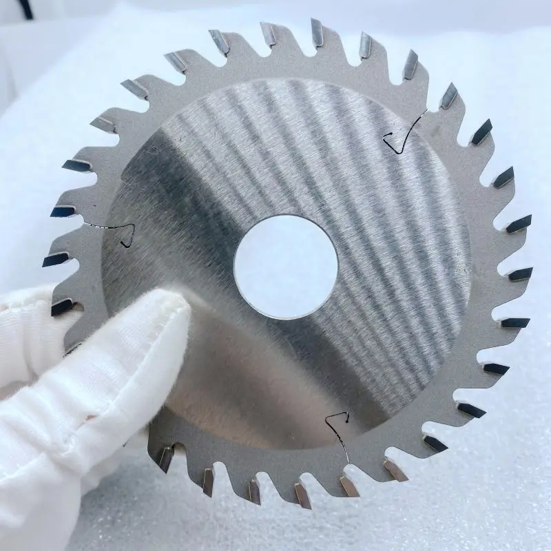 Woodworking Machinery Parts Cutting TCT Carbide Edge Bander Trimming Circular saw blade with dia 115mm
