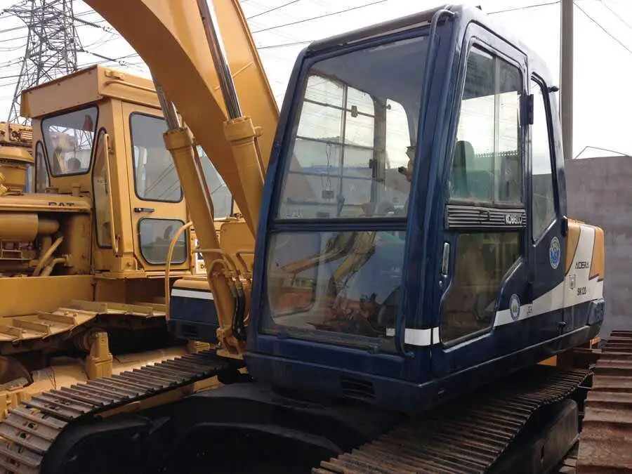 Used Japan original  Kobelc* SK120-3 13 Ton hydraulic crawler excavator in good condition and low price for sale