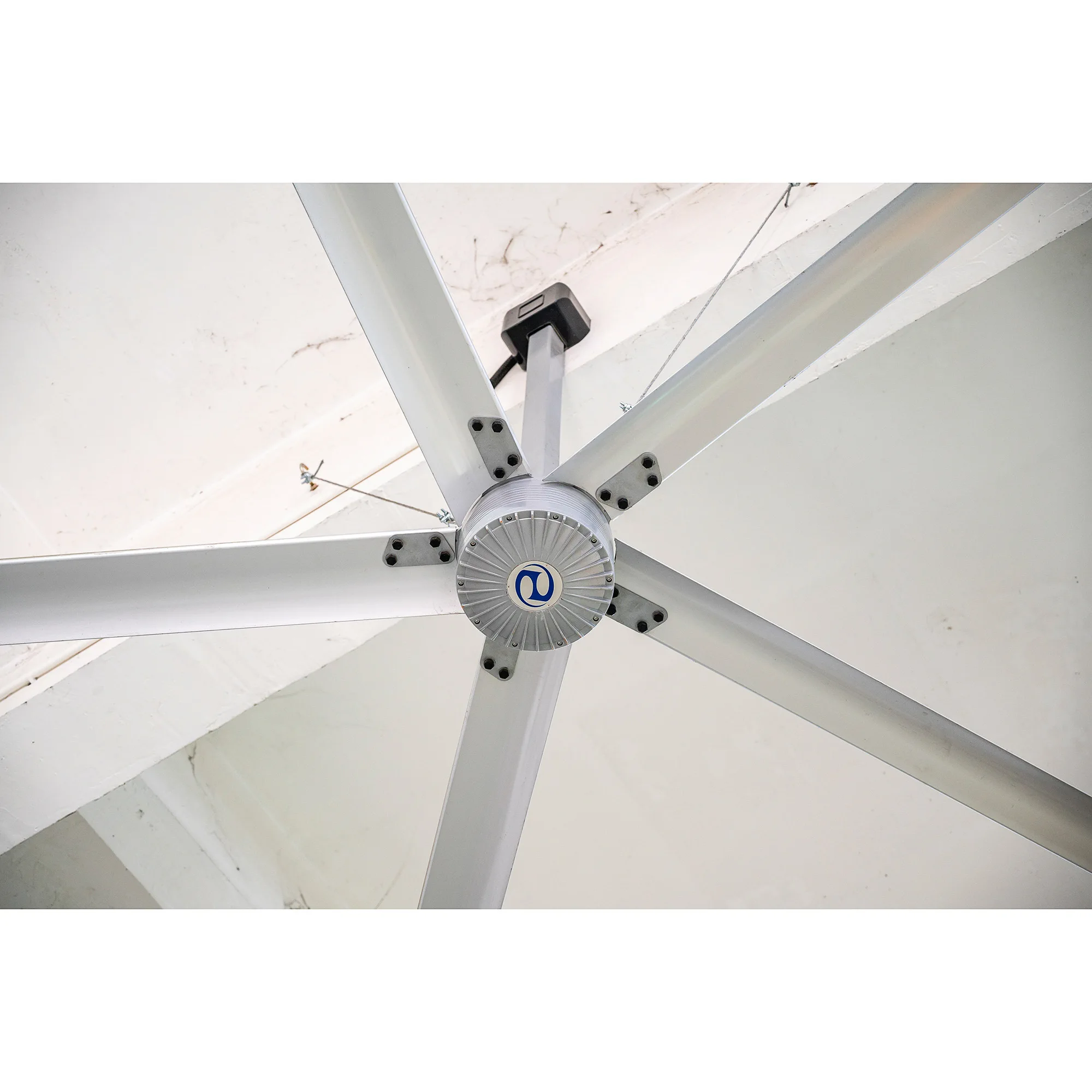 Modern design 120 inch 10 feet mounted big size large 5 blades  hvls industrial ceiling fan