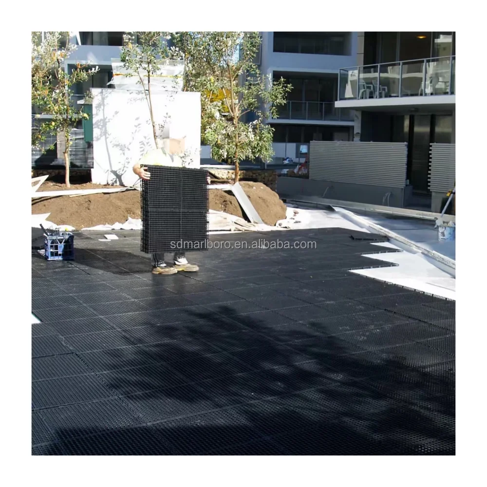 Good Price Basement Internal Wall Drainage Cells Drainage Cell System For Landscape Plastic Drainage Cell Manufacturer