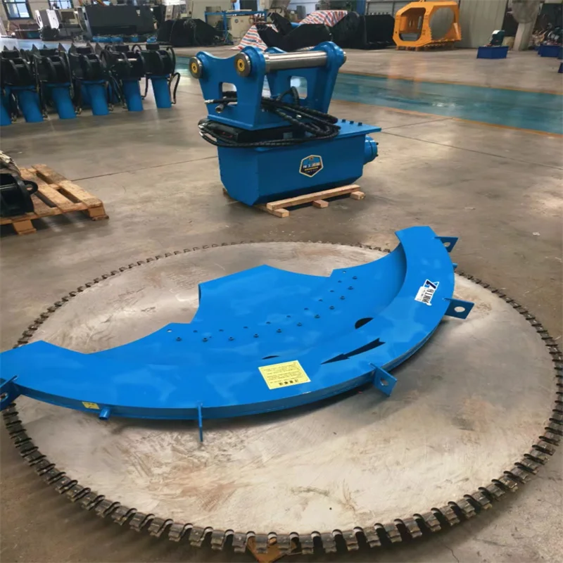 YG excavator hydraulic circular saw machine tree saw excavator mounted rock cutter