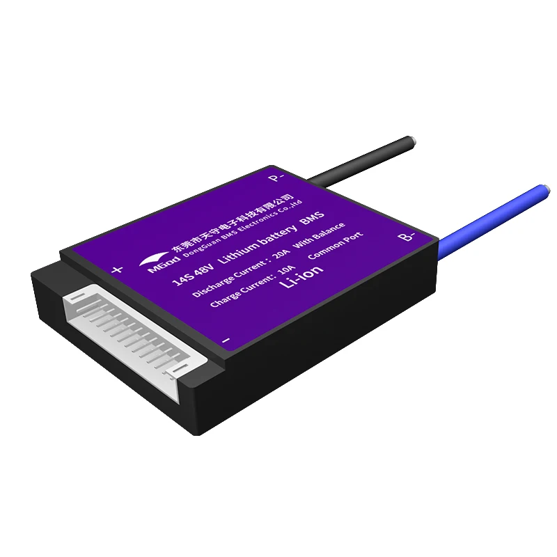 
14s bms for Ternary lithium battery pack protection board waterproof series 14S 48V 20A 