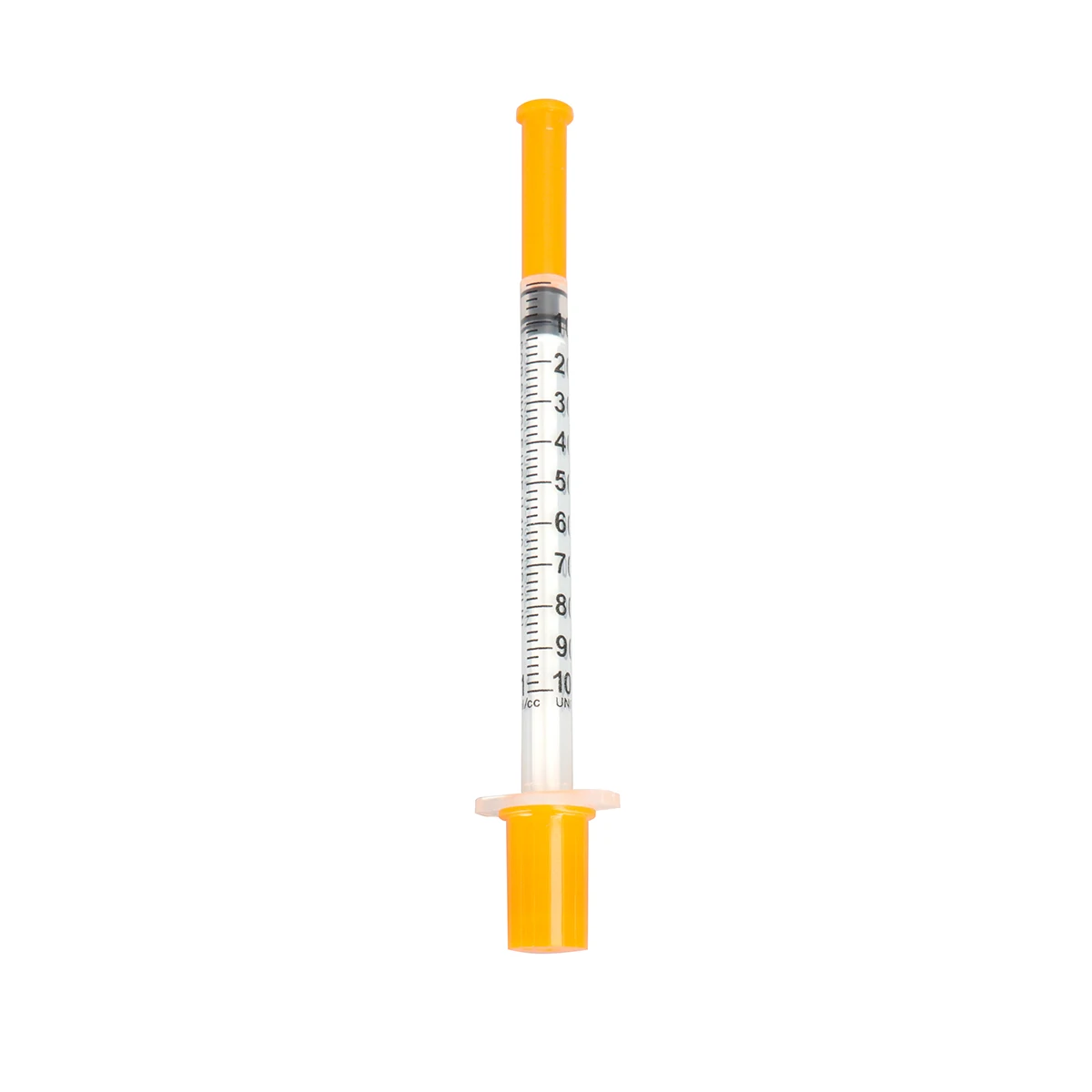 Wholesale Price Orange Disposable Insulin Syringe with Ultra Fine Needle u100  U40