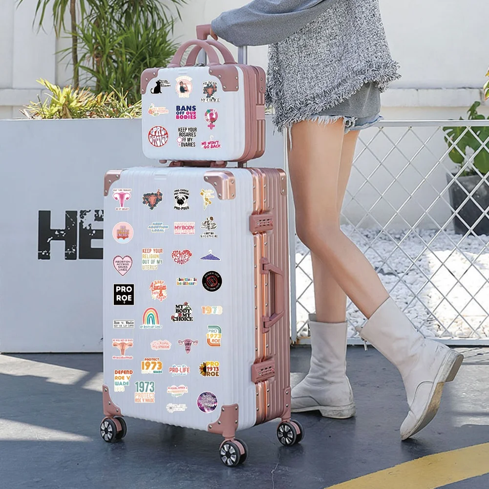 50pcs feminist Feminism Pro-C waterproof graffiti stickers luggage scooter computer cartoon decorative My Body My Choice sticker