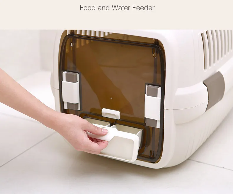 Elegant Cat Cargo House Multi Functional 10-16 kgs Weight Pet Cat Travelling Carrier Cargo House PCH081001