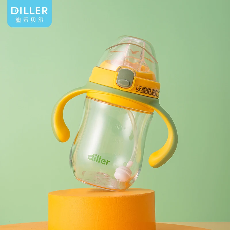Wholesale High Quality Tritan Milk Bottle bpa free Baby Feeding Bottles Plastic Baby Duckbill Bottle
