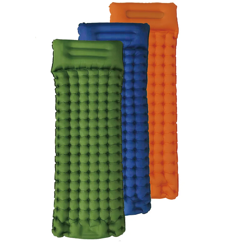 
Upgrade TPU Ultralight Compact self inflating sleeping pad 10cm thick inflatable camping sleeping pad 
