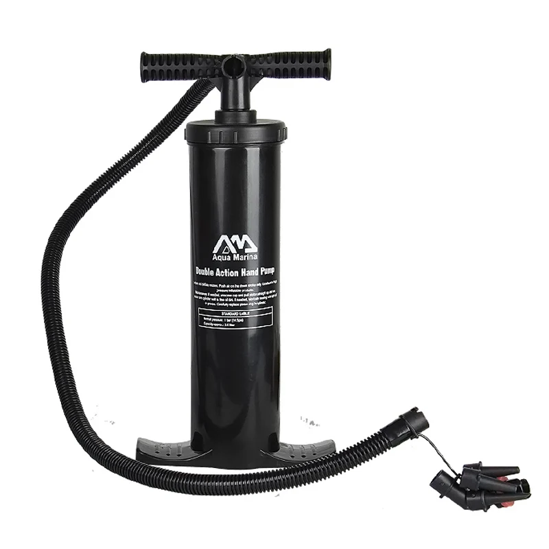 45cm AM air inflator Hand inflation pump for inflatable item boat kayak sup board max 14.5psi double action multi nozzles