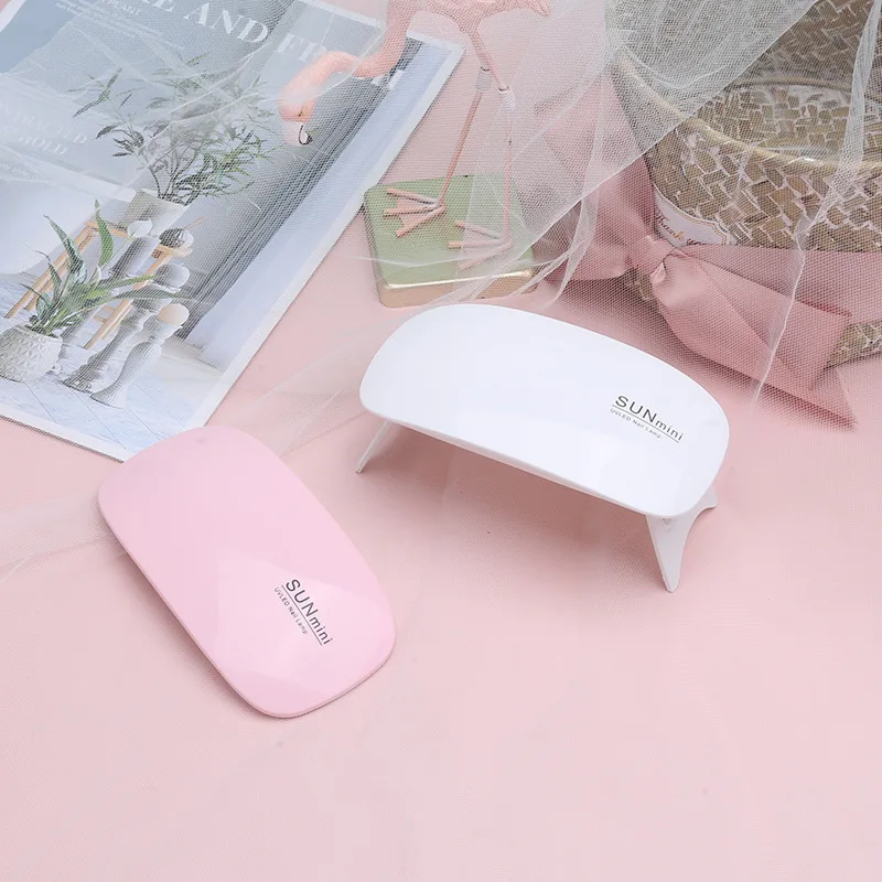 Портативная мини-УФ Светодиодная лампа для ногтей USB-доступен