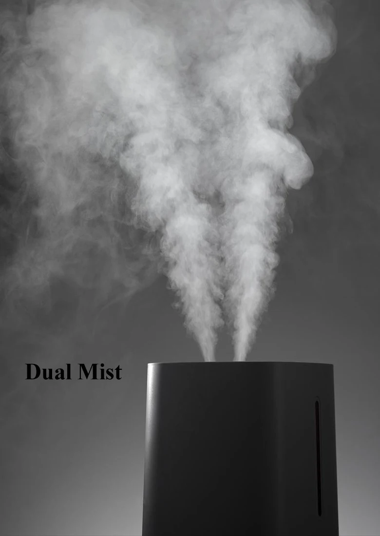 RUNAL Electric Automatic Control Large Hot And Cold Mist Big Humidifyer Smart Ultrasonic Air Humidifier For Home Bedroom Office