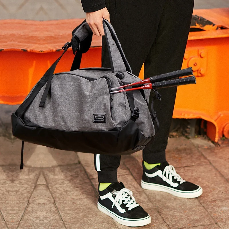 Dry wet separation Badminton Bag Waterproof Sports Racket Equipment  backpack Sport Kit carry shoulder dual purpose bags