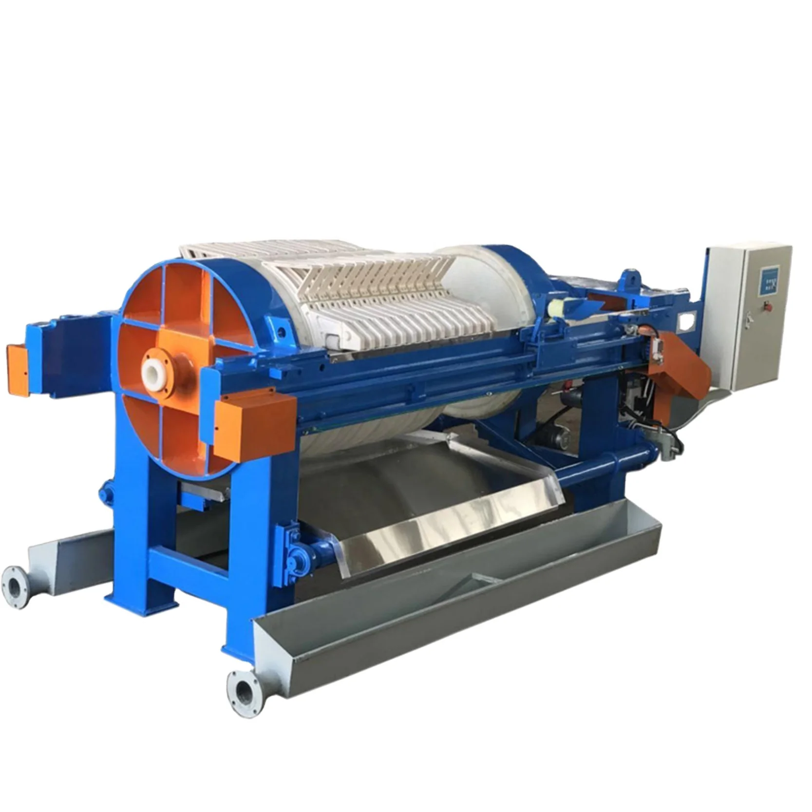 High Pressure Round Clay Kaolin Filter Press Circular Filter Press