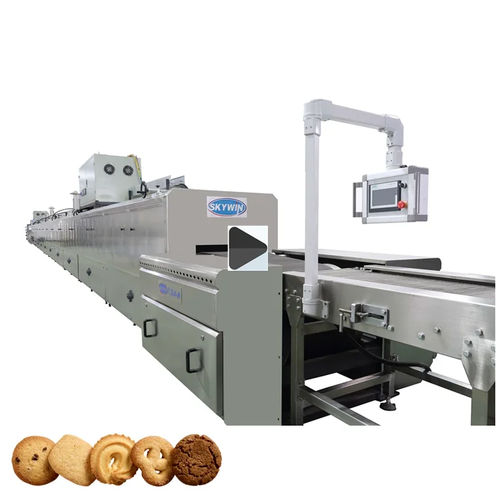 
Skywin Automatic Biscuit Baking Oven For Cookie Biscuit Making Machine In China Oven 