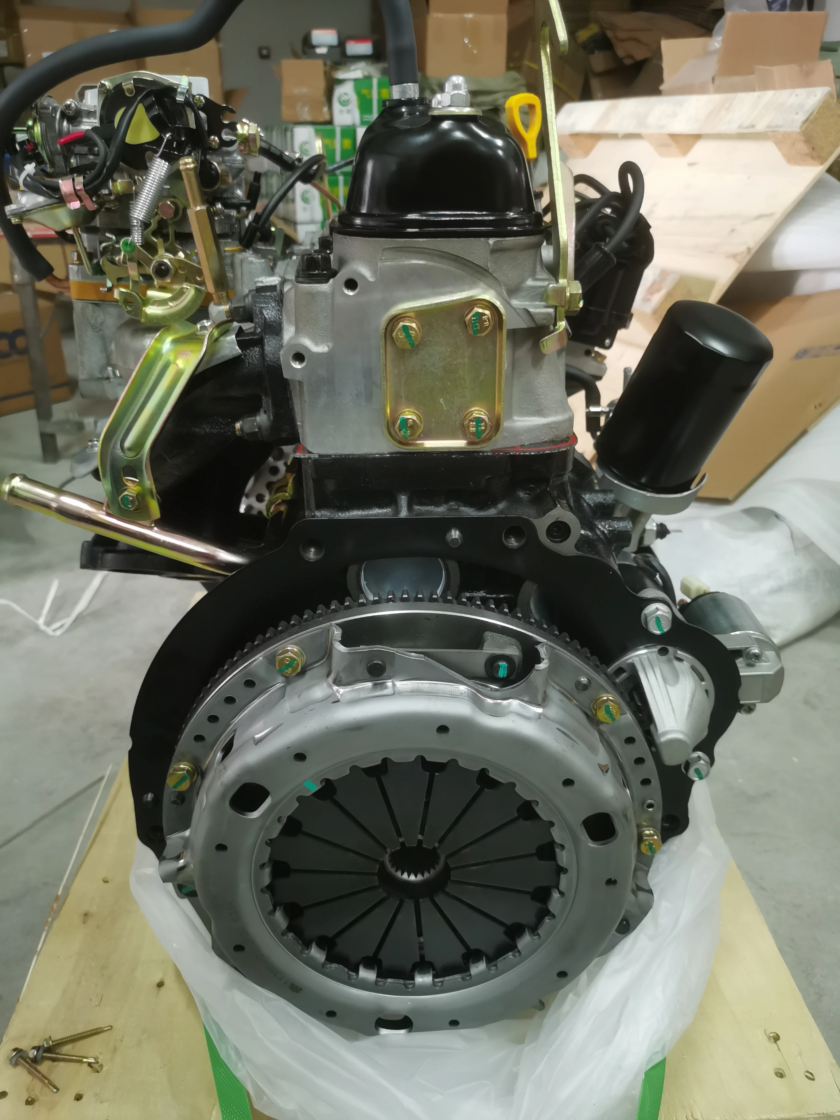 FACTORY DIRECT SALES 491Q AUTO ENGINE ASSY WITH CARBURETOR SYSTEM FOR TOYOTA 4Y NEW Gas / Petrol ENGINE WITH HIGH QUALITY