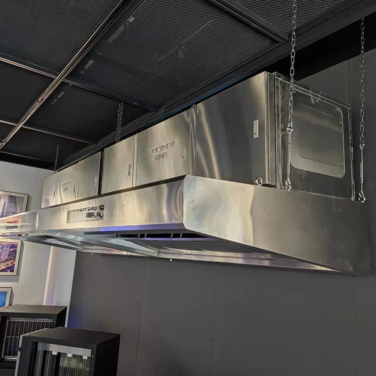 POLYGEE the best commercial kitchen smoke extractor range hood