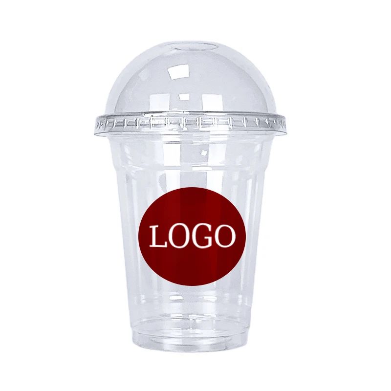 With pp lid 90mm 92mm biodegradable 30 ml 30ml 40ml 130ml 1 oz 2oz 3.25 5 8 oz 7oz pp sauce pet pla plastic cup drinking cups
