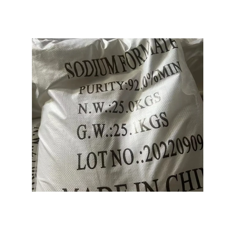 Sodium Formate PURITY 85% 90%92%95%98% Min  CAS NO.141-53-7 Formic Acid Sodium Salt