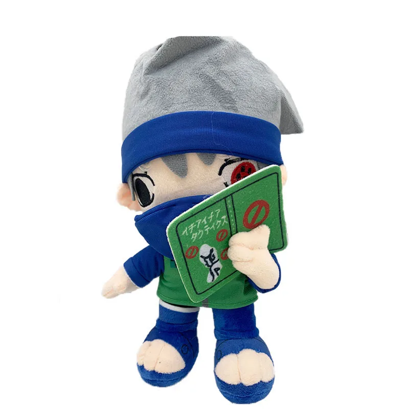 HWL Cute Japanese Anime Narutos Plush Toys Uzumaki Doll Hatake Kakashi Uchiha Sasuke Doll Uchiha Itachi Doll Pillow Plush Toys