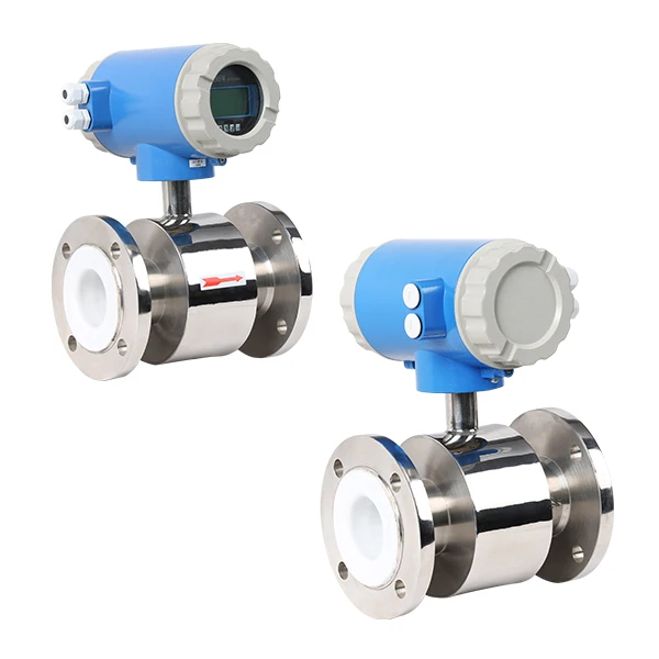 SS 304 Seawater Electromagnetic Flow Meter With RS485 Interface 4-20mA Output Flowmeter