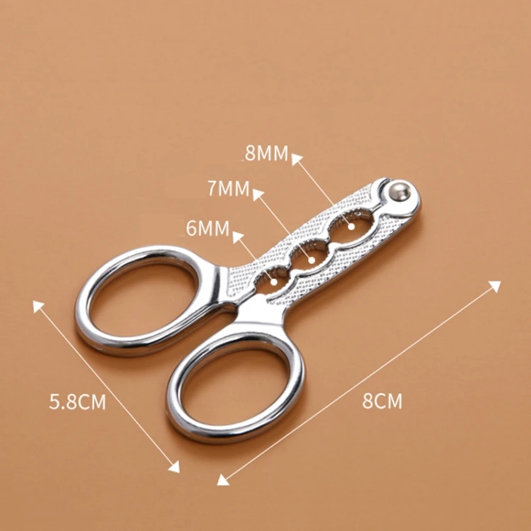 New Premium Sunflower Peeler Melon Seed Pliers Small Nut Cracker Sheller Opener Walnut Zinc Alloy Material Crack Pine nuts Tool