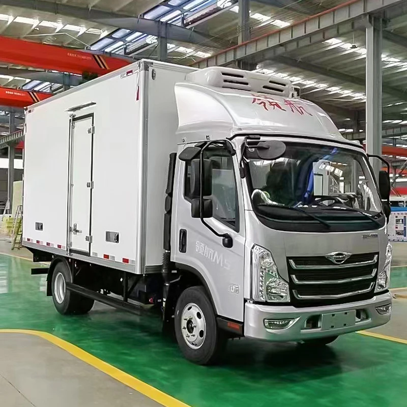 5ton New Foton China Reliable Refrigerated Supplier Truck