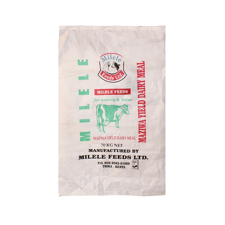 50 Kg Agricultural Bag Bopp Laminated Pp Woven 20kg Animal Cattle Used Feed Packing Bag
