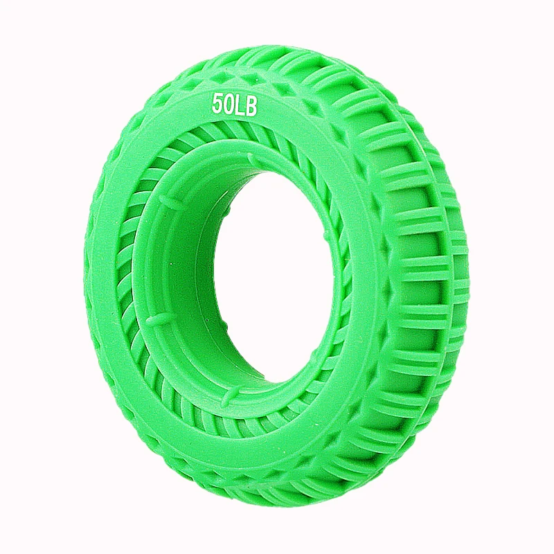 Silicone Adjustable Hand Grip Gripping Ring Finger Forearm Trainer Carpal Expander Muscle Workout Exercise Gym Fitness