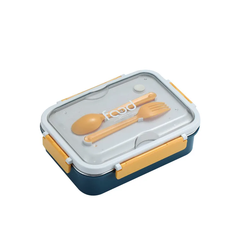 Food heating box kid tiffin lunch box bento box stainless steel leak proof food containers in bulk