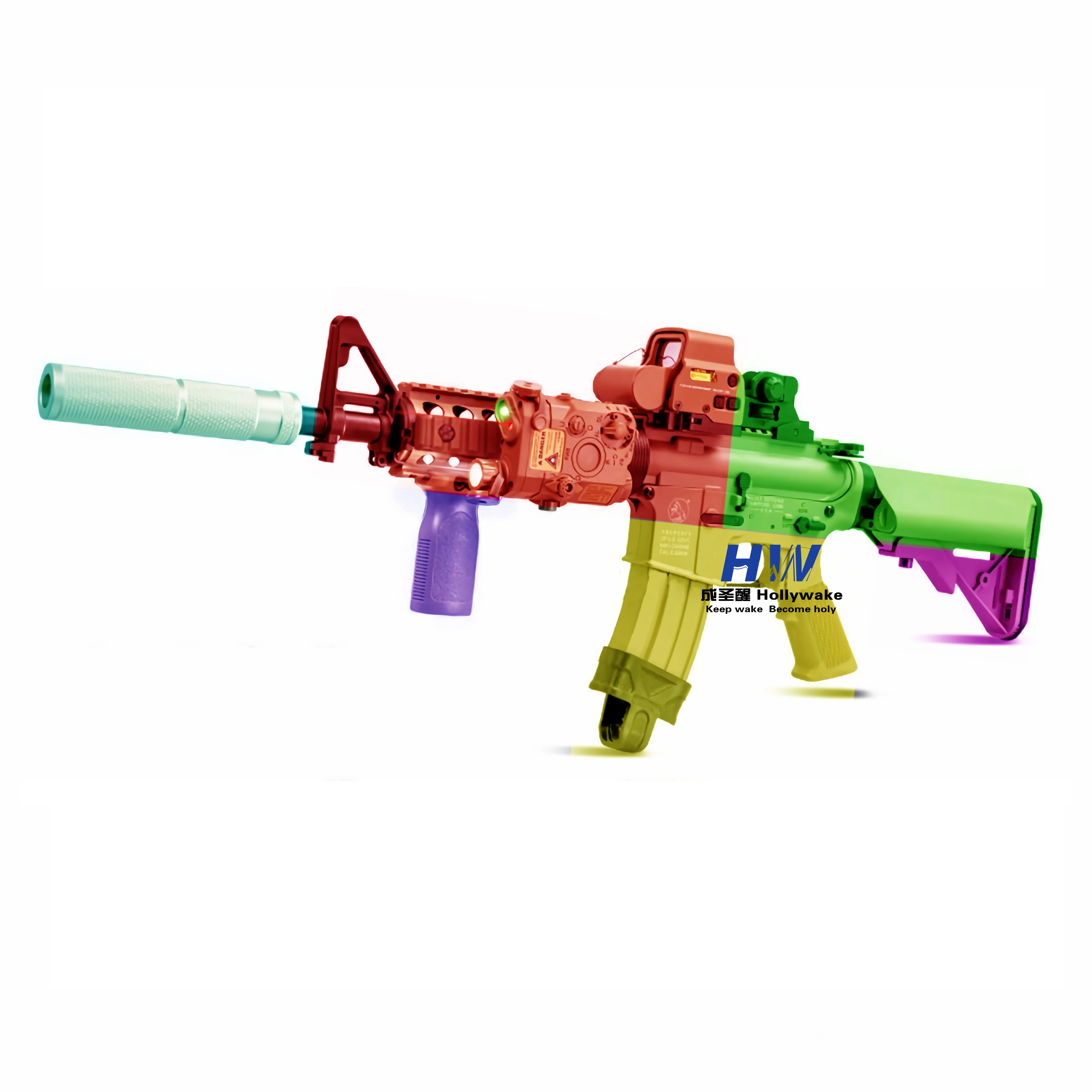 CYMA V4 M4 Gel Blasters Toy Guns Soft Bullet Electric Shell Ejecting Shooting Plastic Wholesale Set