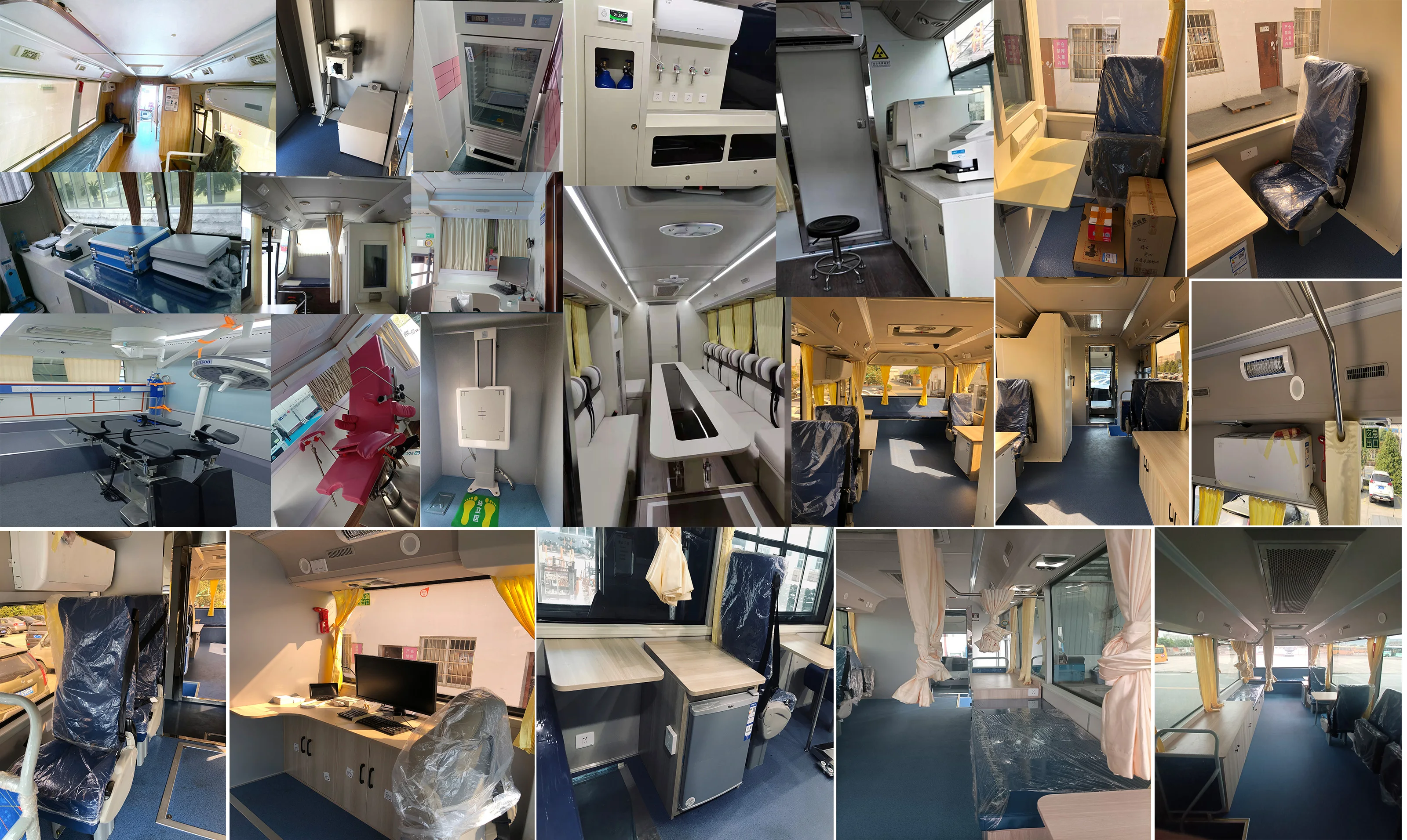 Factory Price Physical Examination Medical Vehicle Front Engine Mobile Medical Vehicle