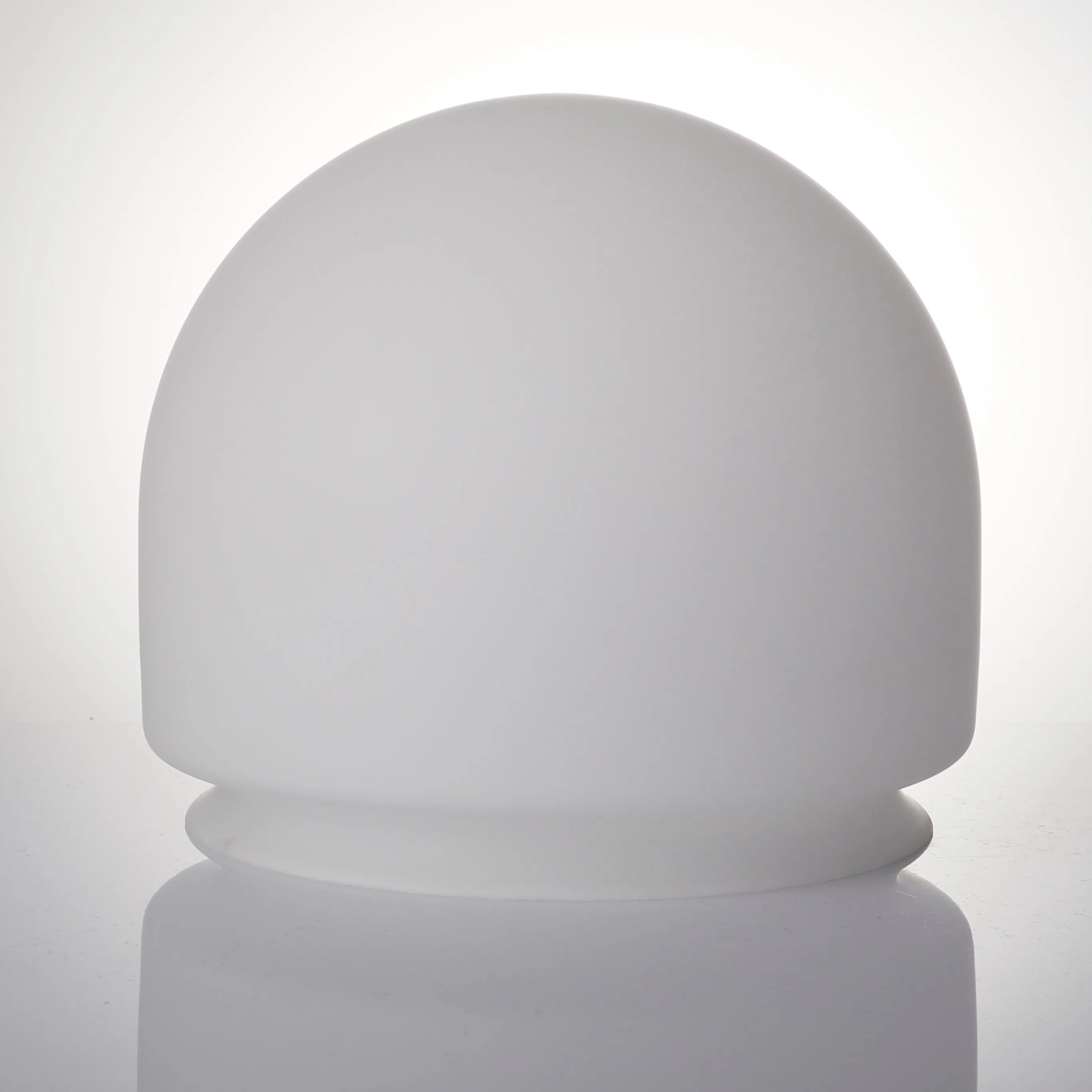 Opal white painting color available pendant light shade custom shape 50-380mm hand blown Glass Lamps Shade Lampshades